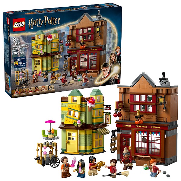 LEGO Harry Poter Quality Quidditch Supplies & Ice Cream 795τεμ. (76452) 76452