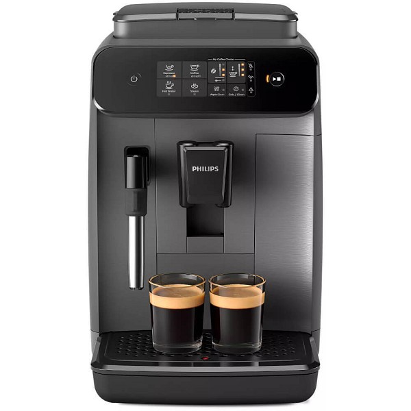 PHILIPS 800 SERIES EP0824/00 ΜΗΧΑΝΗ ESPRESSO 1500W ΠΙΕΣΗΣ 15BAR ΜΕ ΜΥΛΟ ΑΛΕΣΗΣ ΜΑΥΡΗ