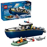 LEGO City Police Boat Chase για 6+ Ετών 264τμχ 60456