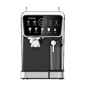 Primo Prem-40532 Μηχανή Espresso 1350W Πίεσης 20bar Μαύρη