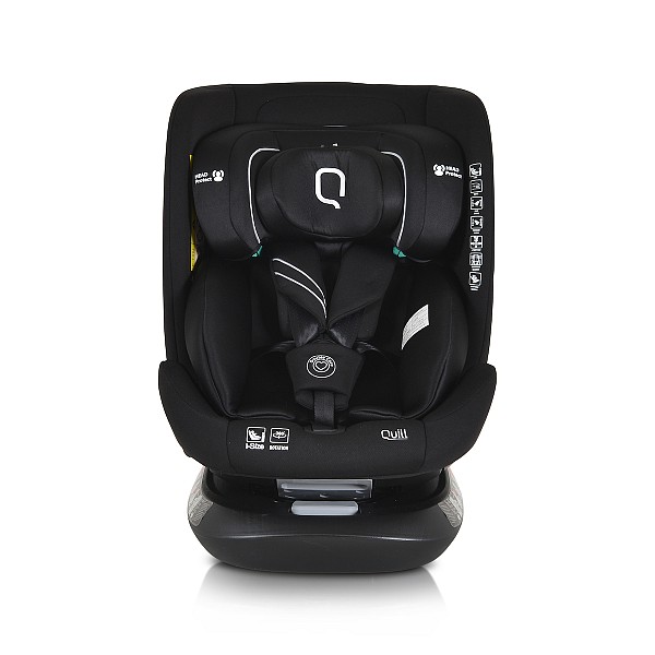 Cangaroo Quill 360° Καθισματάκι Αυτοκινήτου i-Size με Isofix Μαύρο 3801005151813