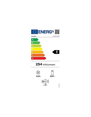 Juro-Pro Ψυγειοκαταψύκτης 442lt NoFrost Υ185.5xΠ70.3xΒ70.3εκ. Inox C-453-IX-NF
