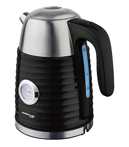 Mistral Plus Βραστήρας 1.7lt 2200W Μαύρος MI-8708
