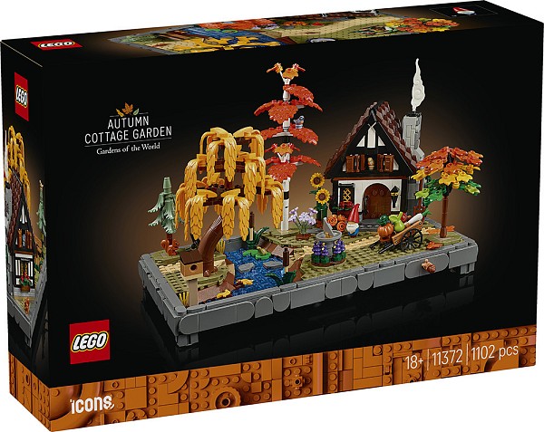 LEGO Icons Autumn Cottage Garden για 18+ Ετών 1102τμχ 11372