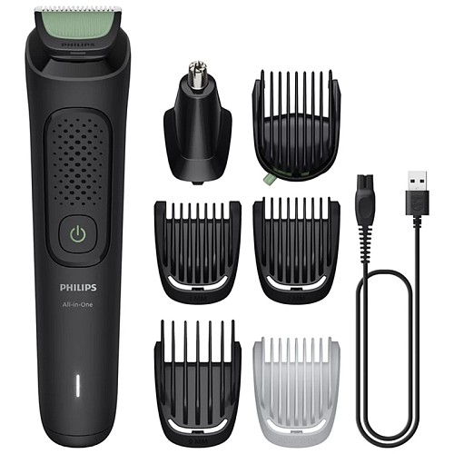 Philips Multigroom Σετ Κουρευτικής Μηχανής Μαύρο MG3935/15