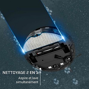 Rowenta Xplorer Series 65 Σκούπα Ρομπότ για Σκούπισμα & Σφουγγάρισμα με Wi-Fi RR8L65WH