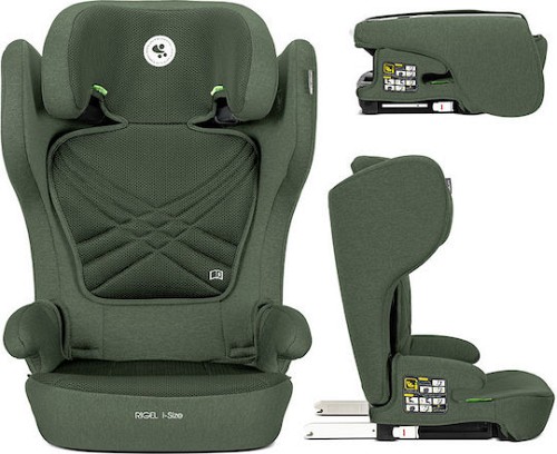Lorelli Rigel Καθισματάκι Αυτοκινήτου High-back Booster i-Size με Isofix green 15-36 kg,10072112602