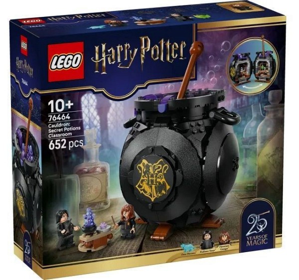 LEGO Harry Potter Cauldron: Secret Potions Classroom για 10+ ετών Ετών 652τμχ 76464