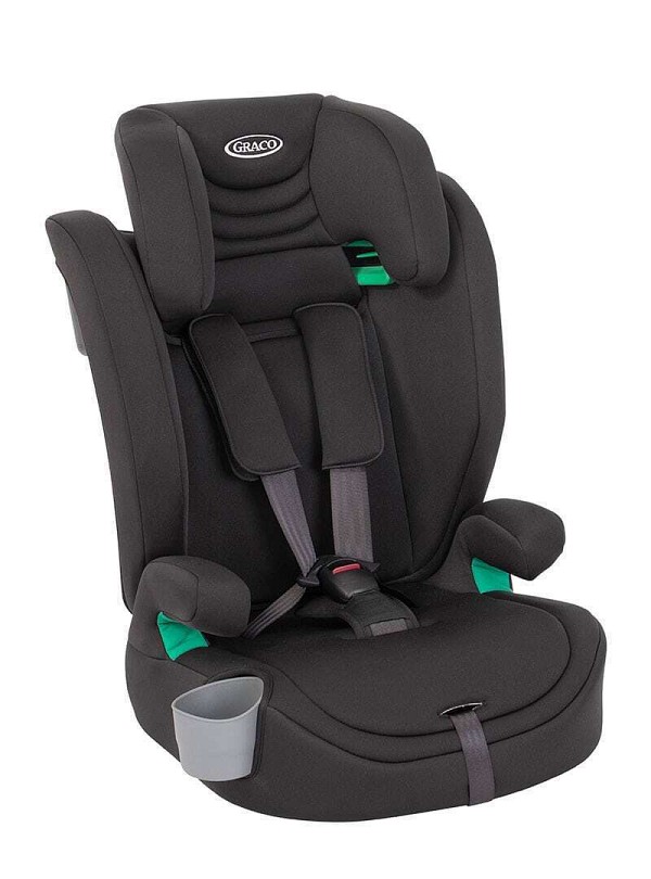 Graco Eldura Καθισματάκι Αυτοκινήτου High-back Booster i-Size Midnight GC2216AAMDN000