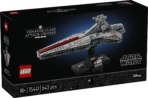 LEGO Star Wars Venator-Class Attack Cruiser για 18+ ετών Ετών 643τμχ 75441