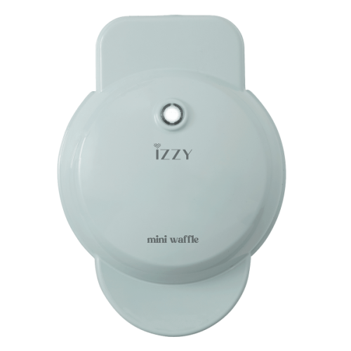 IZZY IZ-2044 Mini Βαφλιέρα με Αποσπώμενες Πλάκες Μπλε, 225325