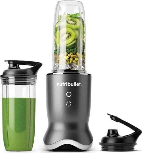 NutriBullet NB1206DGCC Μπλέντερ για Smoothies 0.9lt 1200W Γκρι