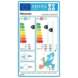 Hisense Easy Smart Κλιματιστικό Inverter 12000 BTU A++/A+ με WiFi CA35LR03G/AS35LR03W