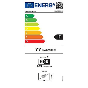 LG Smart Τηλεόραση 55 4K UHD LED AI UA73 HDR (2025) 55UA73003LA