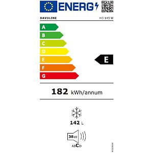 Davoline HD 145 W Καταψύκτης Μπαούλο 142lt