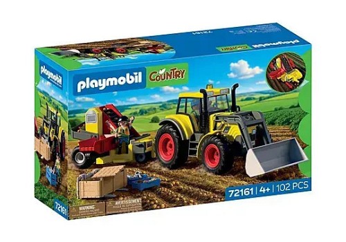 Playmobil Μεγάλο Τρακτέρ Με Πατατοεξαγωγέα (72161)
