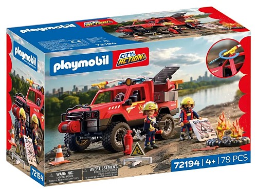 Playmobil Φορτηγό Παντός Εδάφους Πυροσβεστικής (72194)