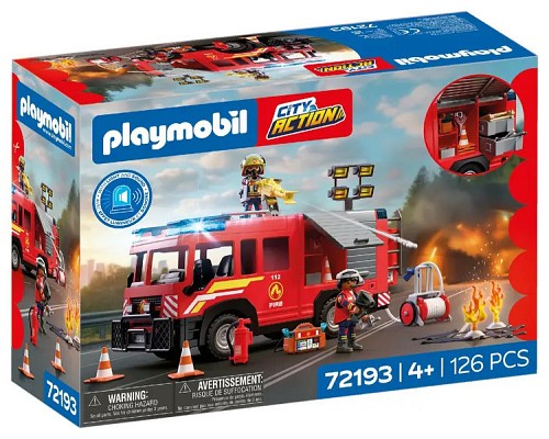 PLAYMOBIL CITY ACTION ΠΥΡΟΣΒΕΣΤΙΚΟ ΟΧΗΜΑ ΔΙΑΣΩΣΗΣ- 72193