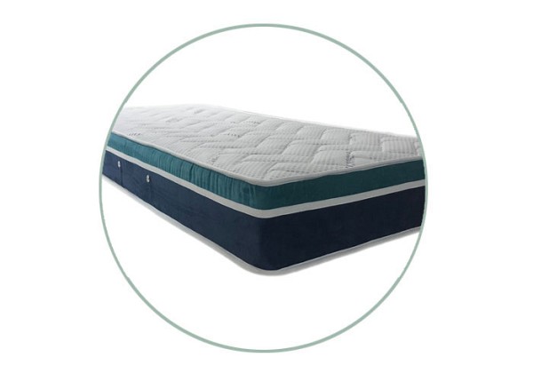 Στρώμα Achaia Strom Cashmere Soft Air Foam ημίδιπλο 110x190x25cm (100.00.399)