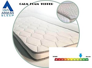 Aegean Sleep Ανώστρωμα AegeanSleep CALM FOAM 130x190x012cm (100.01.225)