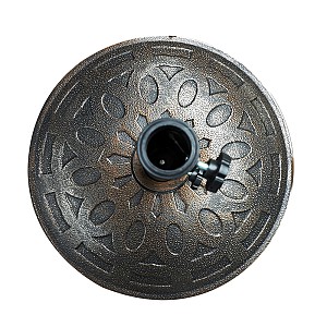 Βάση Ομπρέλας ArteLibre SOCOTRA 15kg Μαύρο Τσιμέντο/Πλαστικό 48x8cm 14660077