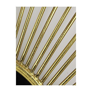 Καθρέπτης ArteLibre Χρυσό Μέταλλο 75.5x3.5x75.5cm 05151635