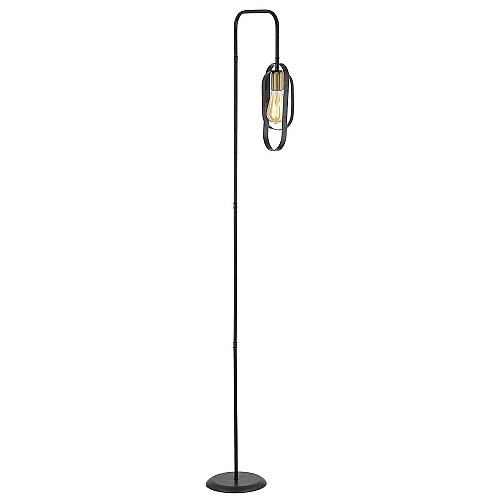 Φωτιστικό Δαπέδου ArteLibre KOZ Μαύρο Μέταλλο 30x170cm 14780030