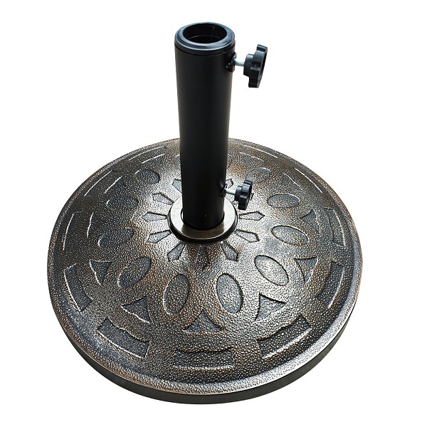 Βάση Ομπρέλας ArteLibre SOCOTRA 15kg Μαύρο Τσιμέντο/Πλαστικό 48x8cm 14660077