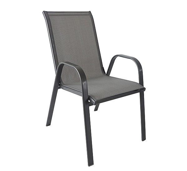 Πολυθρόνα Μεταλλική ArteLibre Neptune Γκρι 55x75x95cm 14450020