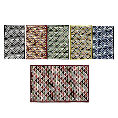 ArteLibre Χαλί Gobelin Γεωμετρικά Σχήματα Πολύχρωμο 70% Polyester/30% Βαμβάκι 50x80cm Σε 6 Σχέδια 06511684