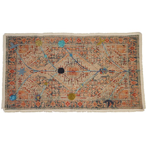Χαλί ArteLibre Vintage Πολύχρωμο Βαμβακερό 150x80cm 05154470