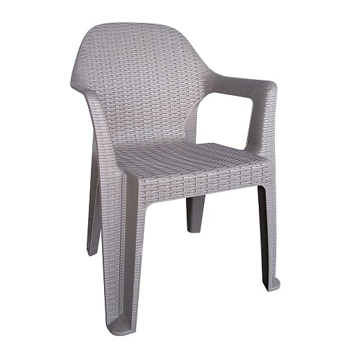 Καρέκλα Κήπου ArteLibre POLO Ανθρακί Πλαστικό 60x47x85cm 14720037