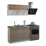 B2bmarkt ΣΥΝΘΕΣΗ ΚΟΥΖΙΝΑΣ NIKLAUS ΜΕΛΑΜΙΝΗ SONAMA-ΛΕΥΚΟ HM2438 46-29,2x120 εκ.