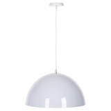 B2bmarkt ΦΩΤΙΣΤΙΚΟ ΟΡΟΦΗΣ ΚΡΕΜΑΣΤΟ HM4079 ΛΕΥΚΟ ΜΕΤΑΛΛΙΚΟ ΚΑΠΕΛΟ Φ40x125Yεκ.