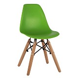 ΚΑΡΕΚΛΑ TWIST KID ΤΜΧ.HM8453.03 ΜΕ ΞΥΛΙΝΑ ΠΟΔΙΑ &ΠΡΑΣΙΝΟ ΚΑΘΙΣΜΑ