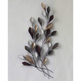 B2bmarkt ΜΕΤΑΛΛΙΚΟ ΔΙΑΚΟΣΜΗΤΙΚΟ ΤΟΙΧΟΥ HM7159 ΑΝΘΡΑΚΙ ΧΡΥΣΟ 87x5,5x44Y εκ.