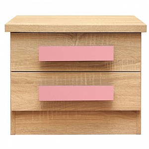 ΚΟΜΟΔΙΝΟ PLAYROOM SONAMA-ΡΟΖ HM331+HM336.02 40Χ48Χ39εκ.