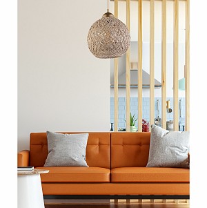 B2bmarkt ΦΩΤΙΣΤΙΚΟ ΟΡΟΦΗΣ ΚΡΕΜΑΣΤΟ HM7352.04 ΑΠΟ ΣΧΟΙΝΙ ΜΠΕΖ Φ22x55Υ εκ.