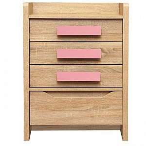 ΣΥΡΤΑΡΙΕΡΑ PLAYROOM SONAMA-ΡΟΖ HM10217.03 63Χ40Χ80εκ.