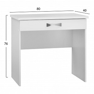 B2bmarkt ΤΟΥΑΛΕΤΑ HM313.05 ΜΕ 1 ΣΥΡΤΑΡΙ ΛΕΥΚΗ 80X40X76 εκ.