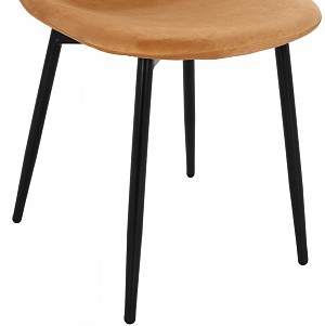 B2bmarkt ΚΑΡΕΚΛΑ LEONARDO ΒΕΛΟΥΔΟ ΧΡΥΣΟ ΜΕ ΜΕΤΑΛΛΙΚΑ ΠΟΔΙΑ 45x47x87Υ εκ. HM00100.09