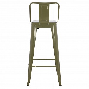 B2bmarkt ΣΚΑΜΠΟ BAR ΜΕΤΑΛΛΙΚΟ MELITA ME ΠΛΑΤΗ ΠΡΑΣΙΝΟ HM8643.03 43Χ43Χ100εκ.