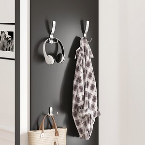 B2bmarkt ΣΕΤ ΕΙΣΟΔΟΥ ΜΕ ΚΑΘΡΕΠΤΗ VERN HM2476.02 ΜΕΛΑΜΙΝΗ ΣΕ WENGE 80x27x175Υεκ