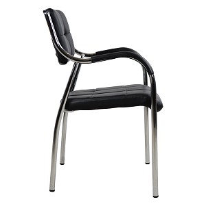 ΚΑΡΕΚΛΑ ΕΠΙΣΚΕΠΤΗ ΓΡΑΦΕΙΟΥ HM1018.01 ΜΑΥΡΟ PU