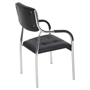 ΚΑΡΕΚΛΑ ΕΠΙΣΚΕΠΤΗ ΓΡΑΦΕΙΟΥ HM1018.01 ΜΑΥΡΟ PU