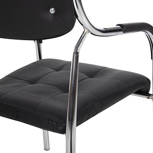 ΚΑΡΕΚΛΑ ΕΠΙΣΚΕΠΤΗ ΓΡΑΦΕΙΟΥ HM1018.01 ΜΑΥΡΟ PU