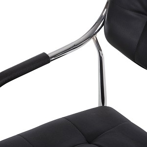 ΚΑΡΕΚΛΑ ΕΠΙΣΚΕΠΤΗ ΓΡΑΦΕΙΟΥ HM1018.01 ΜΑΥΡΟ PU