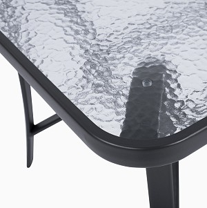ΣΕΤ ΤΡΑΠΕΖΑΡΙΑΣ 7ΤΜΧ 160X90 BRUNO & 6 LEON ΠΟΛΥΘΡΟΝΑ HM5206.01