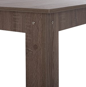 B2bmarkt ΤΡΑΠΕΖΙ ΚΟΥΖΙΝΑΣ HM2428.05, 110x80x77Υεκ., SONOMA OAK TRUFFLE