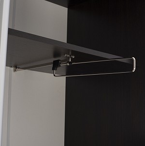 B2bmarkt ΕΠΙΠΛΟ ΕΙΣΟΔΟΥ ΜΕ ΣΥΡΟΜΕΝΗ ΝΤΟΥΛΑΠΑ Κ ΚΑΘΡΕΦΤΗ DULCE WENGE HM2424.02 118X45X210Yεκ.